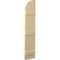 Ekena Millwork Americraft 3-Board (3 Batten) Wood Joined Board-n-Batten Shutters w/ Arch Top, ARW401BQ311X77NTH, PR ARW401BQ311X77NTH - alternate 7